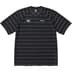 Supreme Umbro Stripe Soccer Jersey - Black (front)