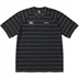 Supreme Umbro Stripe Soccer Jersey - Black (front)