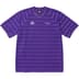 Supreme Umbro Stripe Soccer Jersey - Purple (front)