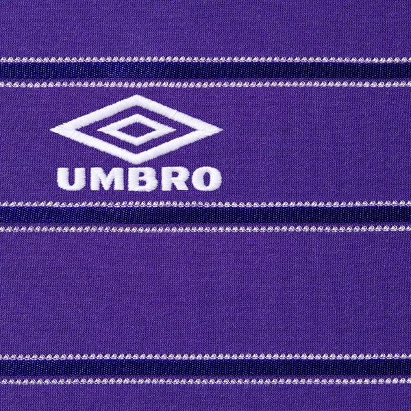 Supreme Umbro Stripe Soccer Jersey - Purple (front)