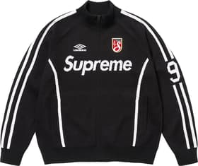 Supreme Umbro Zip Up Sweater Black