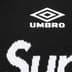 Supreme Umbro Zip Up Sweater - Black (front)