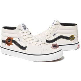 Supreme Vans Nate Lowman Skate Grosso Mid Natural