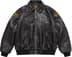 Supreme Vanson Leathers b.b. Simon Jacket - Black (front)