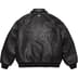 Supreme Vanson Leathers b.b. Simon Jacket - Black (front)