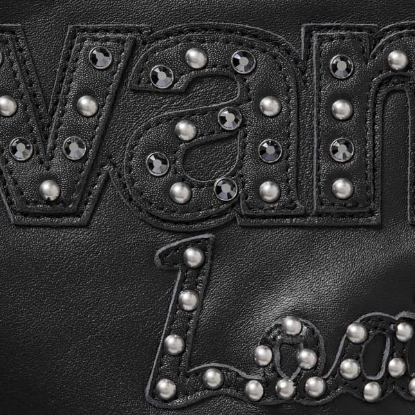 Supreme Vanson Leathers b.b. Simon Jacket - Black (front)