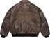 Supreme Vanson Leathers b.b. Simon Jacket - Brown (front)