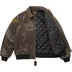 Supreme Vanson Leathers b.b. Simon Jacket - Brown (front)