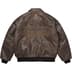 Supreme Vanson Leathers b.b. Simon Jacket - Brown (front)