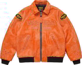 Supreme Vanson Leathers b.b. Simon Jacket Orange