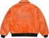 Supreme Vanson Leathers b.b. Simon Jacket - Orange (front)