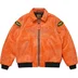 Supreme Vanson Leathers b.b. Simon Jacket - Orange (front)