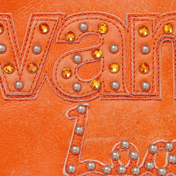 Supreme Vanson Leathers b.b. Simon Jacket - Orange (front)