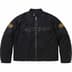 Supreme Vanson Leathers Cordura Cotton Jacket - Black (front)