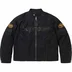 Supreme Vanson Leathers Cordura Cotton Jacket - Black (front)