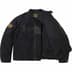 Supreme Vanson Leathers Cordura Cotton Jacket - Black (front)