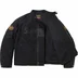 Supreme Vanson Leathers Cordura Cotton Jacket - Black (front)