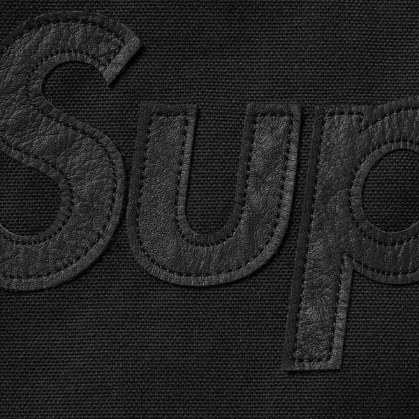 Supreme Vanson Leathers Cordura Cotton Jacket - Black (front)