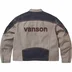 Supreme Vanson Leathers Cordura Cotton Jacket - Denim (front)