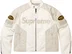 Supreme Vanson Leathers Cordura Cotton Jacket - White (front)