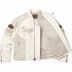 Supreme Vanson Leathers Cordura Cotton Jacket - White (front)