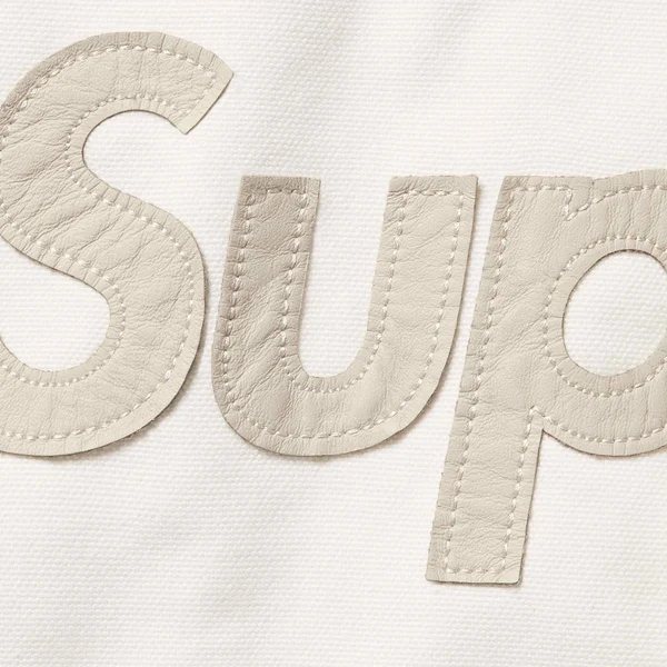 Supreme Vanson Leathers Cordura Cotton Jacket - White (front)