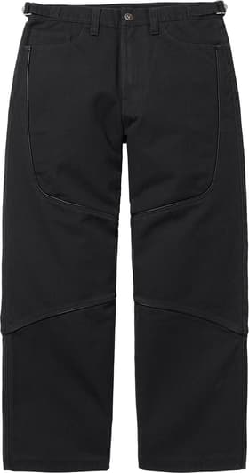 Supreme Vanson Leathers Cordura Cotton Pant Black