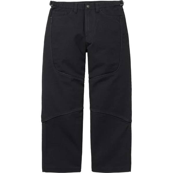 Supreme Vanson Leathers Cordura Cotton Pant - Black (front)