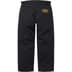 Supreme Vanson Leathers Cordura Cotton Pant - Black (front)