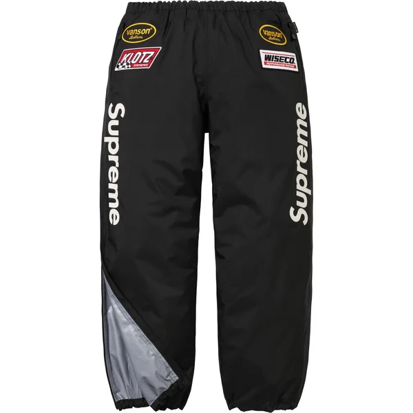 Supreme Vanson Leathers GORE-TEX Pant - Black (front)