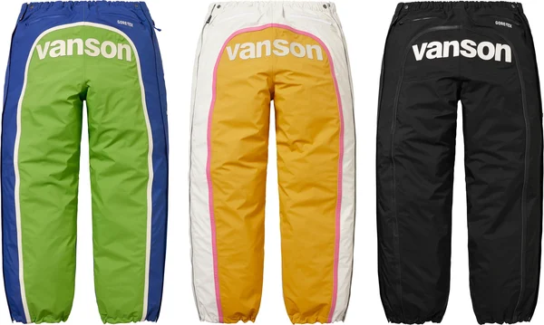 Supreme Vanson Leathers GORE-TEX Pant - Group Shots (front)