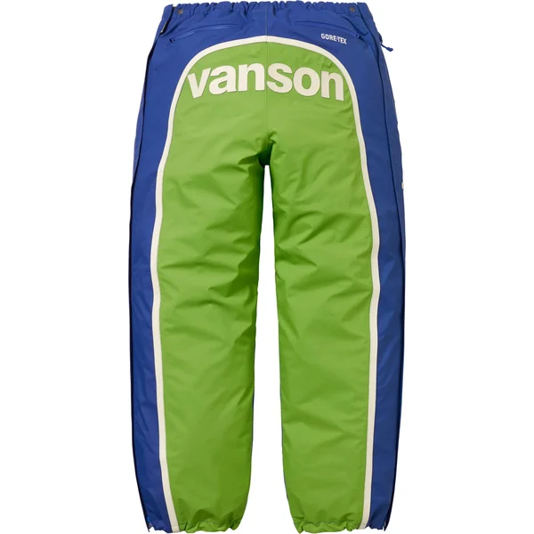 Supreme Vanson Leathers GORE-TEX Pant - Royal (front)
