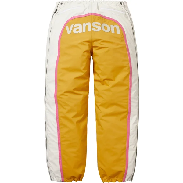Supreme Vanson Leathers GORE-TEX Pant - White (front)