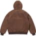 Supreme Vanson Leathers Hooded Work Jacket - Suede (front)