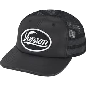 Supreme Vanson Leathers Mesh Back 6-Panel Black