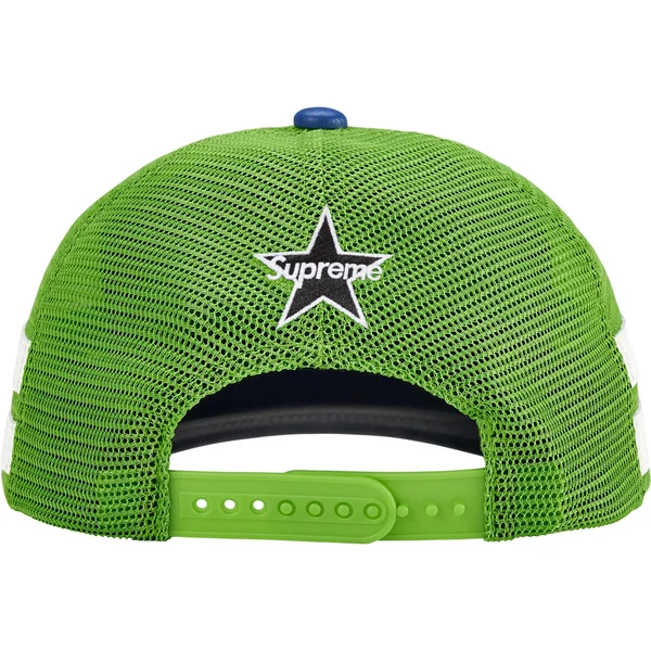 Supreme Vanson Leathers Mesh Back 6-Panel - Royal (front)