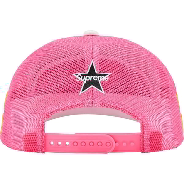 Supreme Vanson Leathers Mesh Back 6-Panel - White (front)