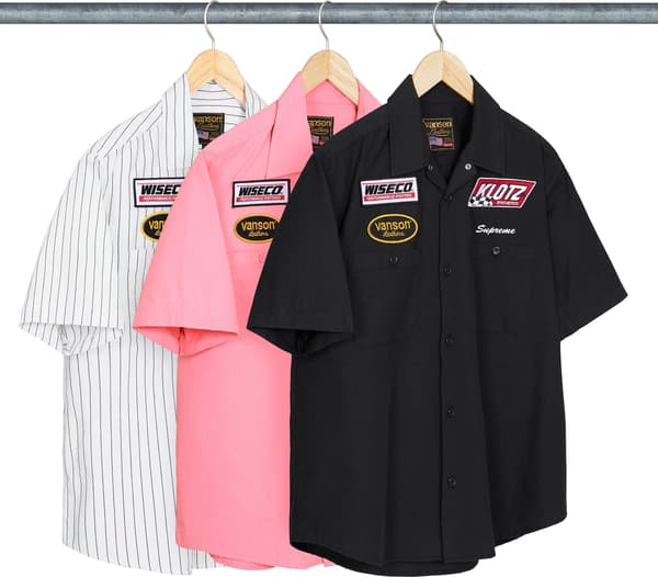 Supreme Vanson Leathers S/S Work Shirt - Product Image