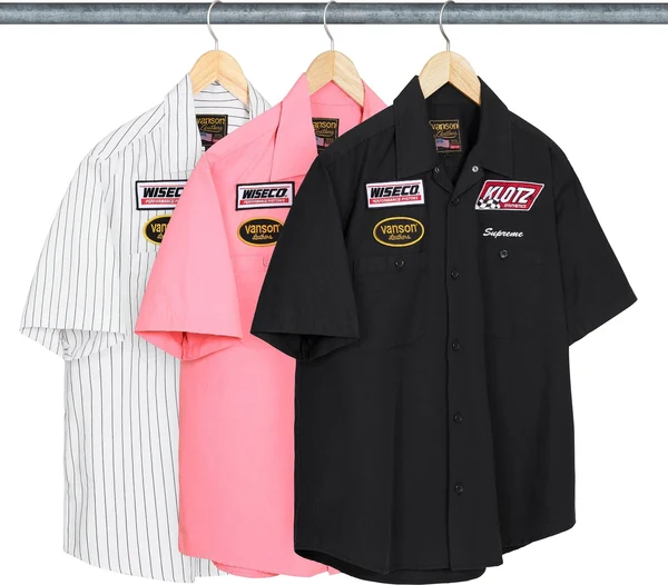 Supreme Vanson Leathers S/S Work Shirt - Product Image
