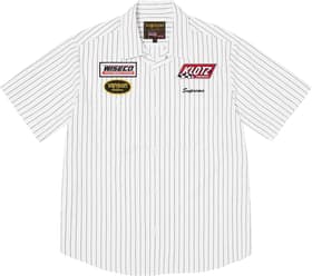 Supreme Vanson Leathers S/S Work Shirt Stripe