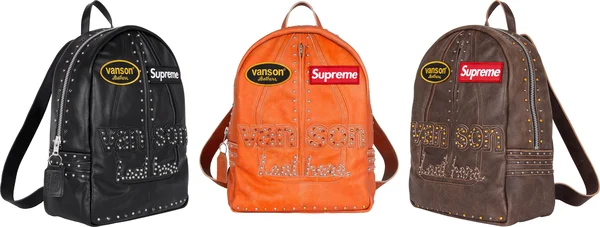 Supreme Vanson Leathers b.b. Simon Backpack - Product Image