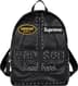Supreme Vanson Leathers b.b. Simon Backpack - Black (front)