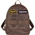 Supreme Vanson Leathers b.b. Simon Backpack - Brown (front)