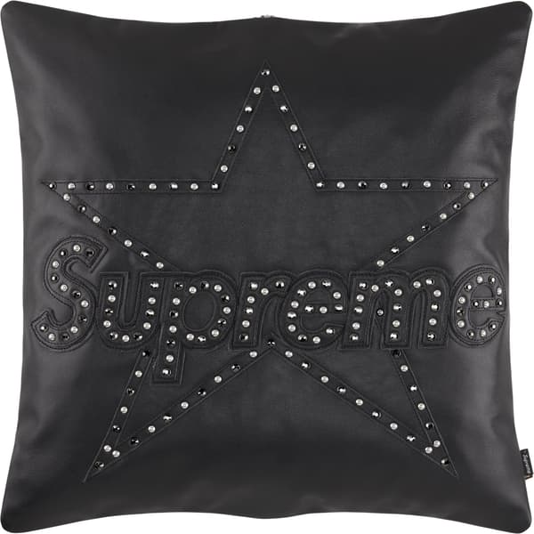 Supreme Vanson Leathers b.b. Simon Pillow - Black (front)
