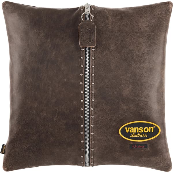 Supreme Vanson Leathers b.b. Simon Pillow - Brown (front)