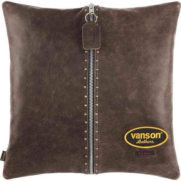 Supreme Vanson Leathers b.b. Simon Pillow - Brown (front)