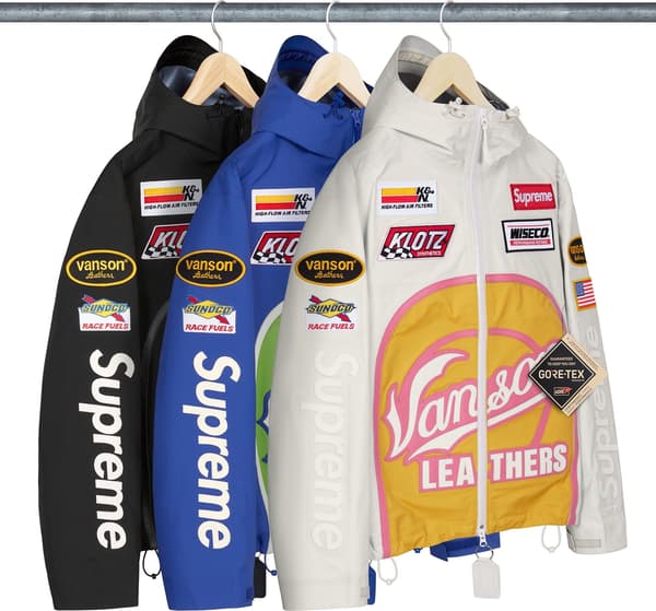 Supreme Vanson Leathers GORE-TEX Shell Jacket - Product Image