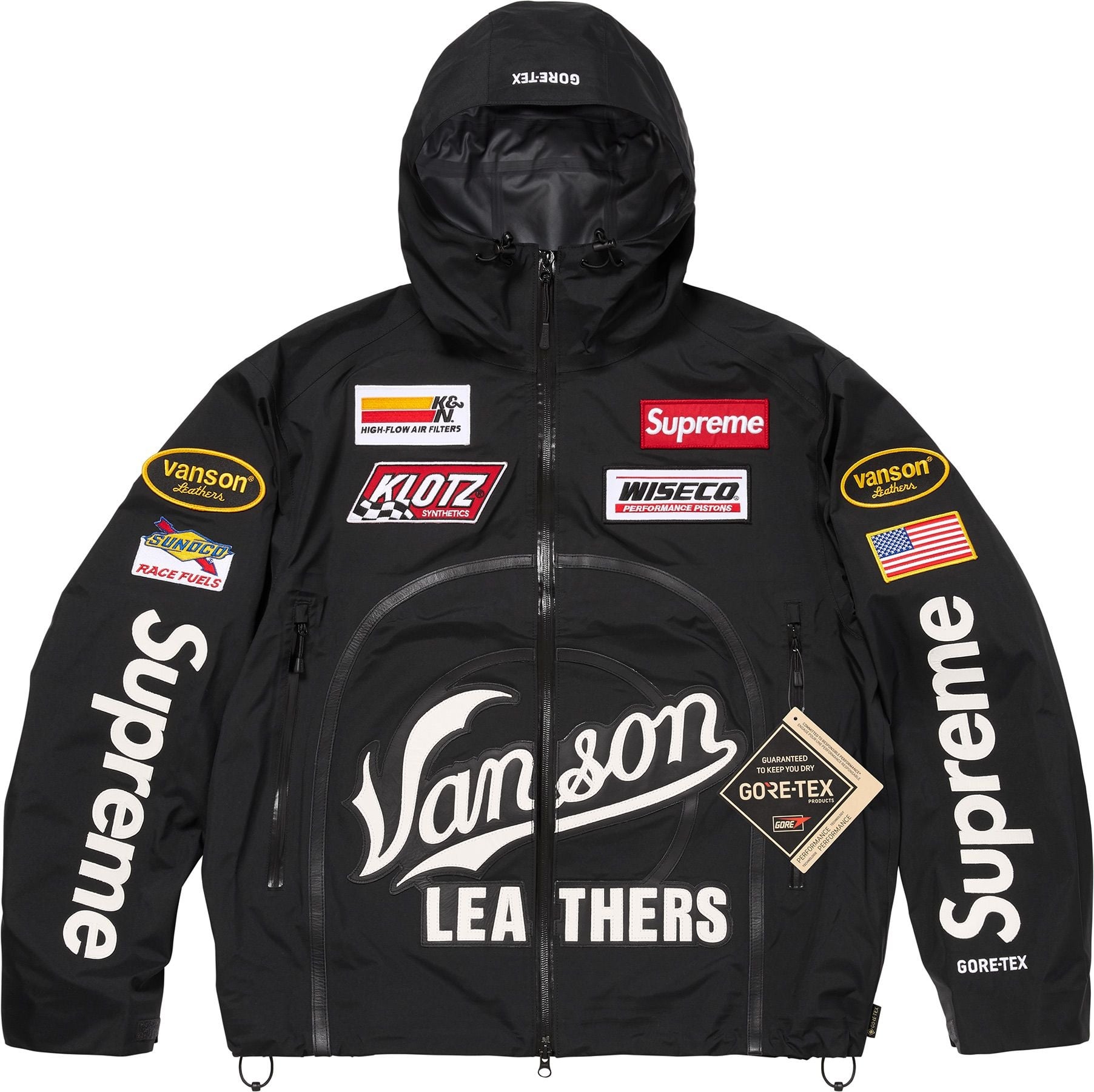 Supreme Vanson Leathers GORE-TEX Shell Jacket colorway 7