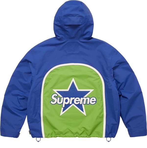 Supreme Vanson Leathers GORE-TEX Shell Jacket - Royal (front)