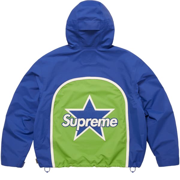 Supreme Vanson Leathers GORE-TEX Shell Jacket - Royal (front)